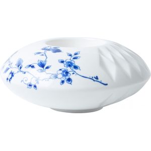 Blauw Vouw Waxinelichthouder