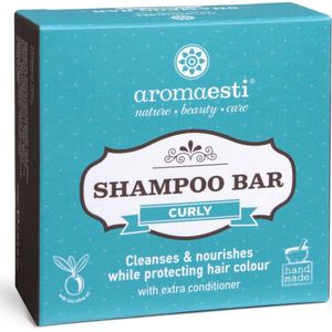 Aromaesti Shampoo Bar Curly - shampoo voor krullend haar - zero waste - solid shampoo - vegan - biologisch - diervriendelijk - 60 gram