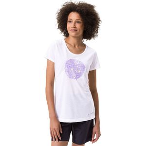 Vaude Bike Skomer Print Ii T-shirt Met Korte Mouwen Wit 38 Vrouw