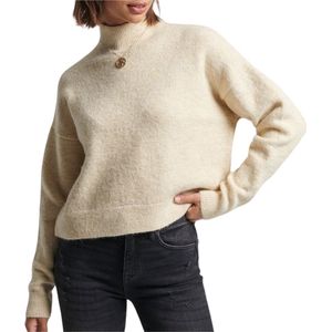 Superdry Vintage Essential Mock Neck Trui Vrouwen - Maat 42-44 Maat 42