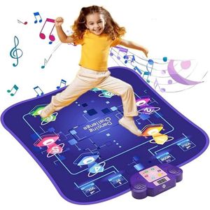 Equivera Dansmat - Dansmat - Dansmat voor Kinderen - Muziekmat - Muziekmat voor Kinderen - Speelgoed voor Kinderen - Educatief Speelgoed