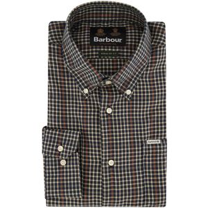 Barbour casual overhemd donkerblauw