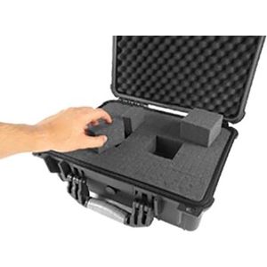 Koffer - Iron Case - Harde Cover voor Canon EOS 850D | Zwart | Zelf Uitsnijden| Accessoires voor Spiegelreflexcamera / Bescherming / Protectie| Waterdicht