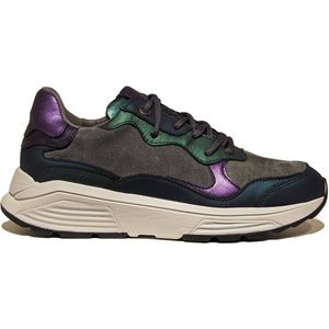 Xsensible Stretchwalker Sneaker Rainbow 33011.2.426 GX Emerald Groen Grijs Combi