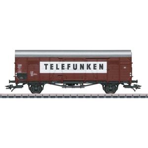 Marklin 46169 DB H0 Gesloten goederenwagen type Gbkl ""TELEFUNKEN"" - Schaalmodel - Modeltrein