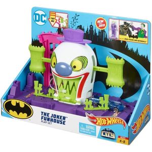 Hot Wheels DC Comics The Joker Funhouse Adventure Playset