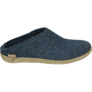 Glerups B-10-00 - Heren pantoffels - Kleur: Blauw - Maat: 48