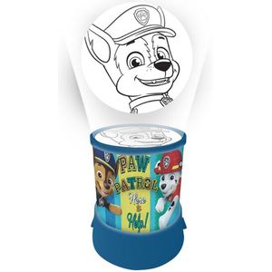 Paw Patrol Projectorlamp - Nachtlamp - Kamerlamp - Bureaulamp - 10 x 16 CM