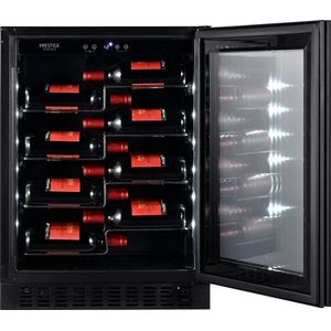 Temptech - Prestige  PRESPROX60SRB - wijnkoelkast - 40 flessen