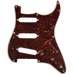 Fender 991349000 pickguard ‘57 Vintage Strat, SSS, 8 screw holes, 4-ply, tortoise shell