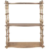 Clayre & Eef Wandrek 60x22x76 cm Goudkleurig Metaal
