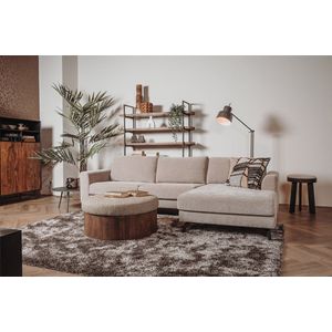 Hoekbank Highlands | Beige Grijs