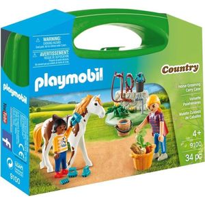 PLAYMOBIL Country Horse Grooming Carry Case