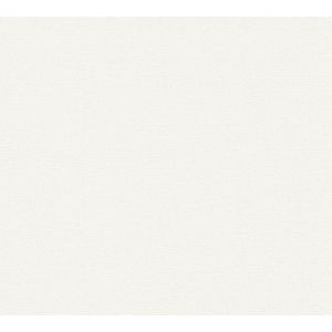 TEXTIELLOOK BEHANG | Basic - Wit - A.S. Création Casual Living
