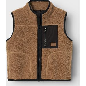 NAME IT NMMMAGOT TEDDY VEST Jongens Bodywarmer - Maat 92