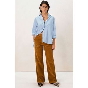 Sissy-Boy - Bruine wide leg corduroy broek