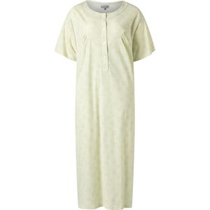 Dames nachthemd korte mouw van cocodream 614624 in groen maat S