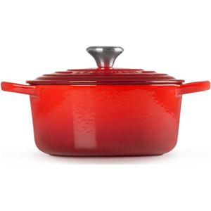 Le Creuset Gietijzeren ronde braadpan Kersenrood 30cm 8,1l