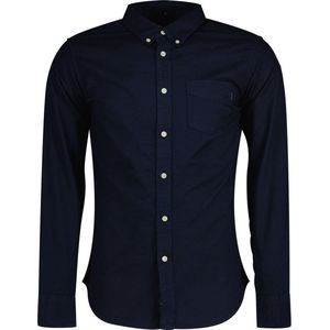 Dockers T2 Oxford Shirt Met Lange Mouwen Blauw XL Man