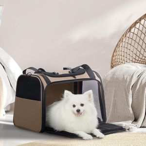 transportbox voor kleine huisdieren, katten, honden, konijnen 50L x 33B x 33H centimeter