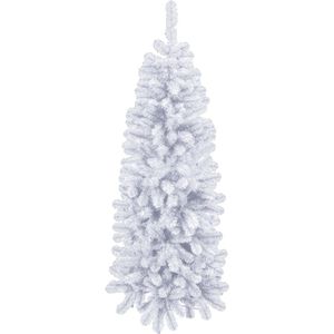 Smalle Witte Kerstboom - 300 cm hoog