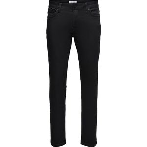 ONLY & SONS ONSLOOM SLIM BLACK JOG 1418 PIM DNM NOOS Heren Jeans - Maat W33 X L32