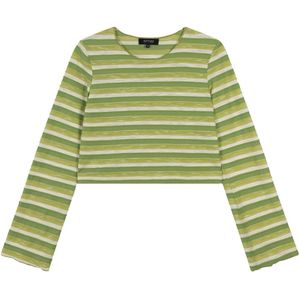 Refined Department T-shirt Piper R2303810033 704 Olive Dames Maat - XS
