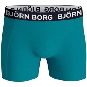 Björn Borg Cotton Stretch boxers - heren boxers normale lengte (1-pack) - multicolor - Maat: M