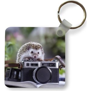 Sleutelhanger - Uitdeelcadeautjes - Egel - Camera - Boek - Plastic