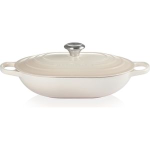 Le Creuset Braadpan Oblong 3,4L - 31cm Meringue