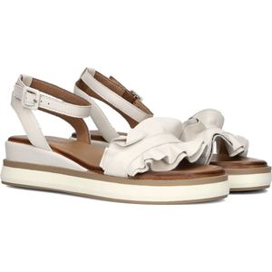 Inuovo 113061 Sandalen - Met Sleehak - Dames - Beige - Maat 38