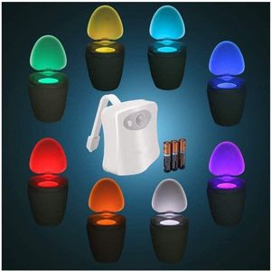 LED toiletlicht - wc nachtlampje - [Energieklasse A++]- bathroom light, toilet, night light, motion sensor