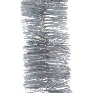 Feestslinger glitter zilver 270 cm - Guirlande folie lametta - Zilveren feestversieringen