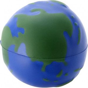 10x stuks Stressballen globe/wereldbol/de aarde 6.7 cm - Save the planet artikelen