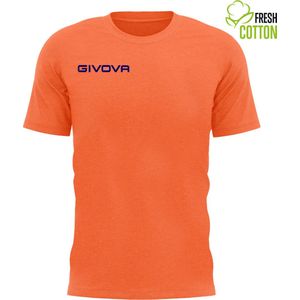 Cotton t-shirt givova fresh orange fluo