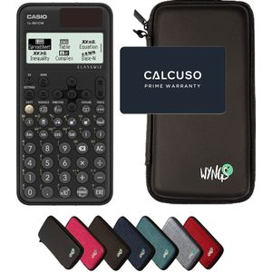 CALCUSO Basispakket zwart met Rekenmachine Casio FX-991CW