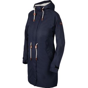 REGEN PARKA RIVER - BLAUW - DAMES - 3XL - GROTE MAAT - WATERDICHT - TEDDYVOERING -OUTDOOR -