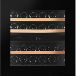Wine Klima D26-SV60-PUSH - Wijnklimaatkast - Inbouw - 2 Zones - 23 flessen