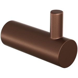 Kapstokhaak - Brons Kleur - RVS - GPF - Bronze blend jas/handdoekhaak, 40x14 mm