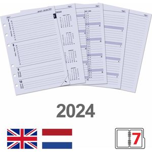 Kalpa 6207-24 A5 Organizer Agenda Vulling NL en EN 2024