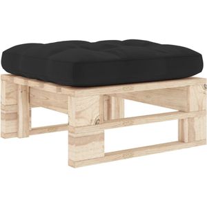 vidaXL Tuinhocker pallet geïmpregneerd grenenhout - Poef - Poefs - Poefen - Pallet Poef