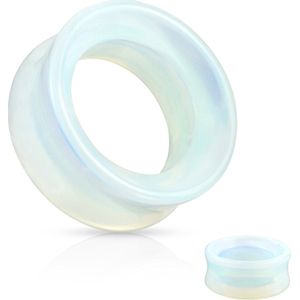 22 mm Double-flared tunnel opalite