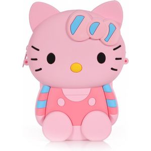 Ogi Mogi Toys Siliconen Roze Katten Schoudertas