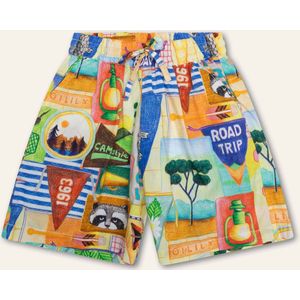 Oilily - Plank shorts - Blauw - 122/7yr