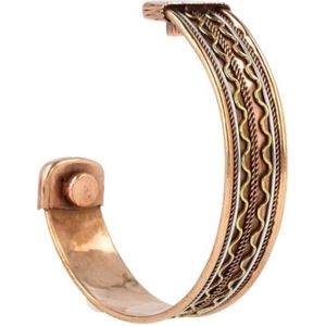 Magnetische armband met koper