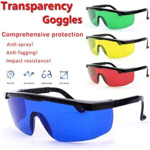 Wrap-around 190nm-540nm Laser Veiligheidsbril OD+5 Werk Beschermende Brillen voor Oogbescherming - Rood - UV Laser Goggles