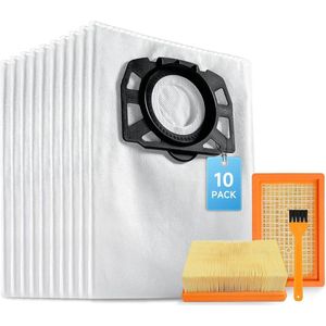 Stofzuigerzakken en filters voor Kärcher WD4 WD5 WD6 - HEPA-filter en accessoires voor stofzuiger