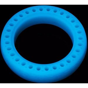 TECHPUNT Volrubberen, fluorescerende band voor M365 Elektrische steps - Blauw