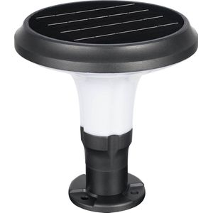 Iplux® | Vienna | Solar Tuinverlichting | 400 Lumen | Staande lamp 28cm