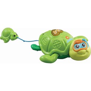 VTech Baby Waterpret Badschildpad - Educatief Speelgoed - Badspeeltjes - Badspeelgoed Baby - Tellen, Leuke Weetjes en Liedjes - Vanaf 1 Jaar